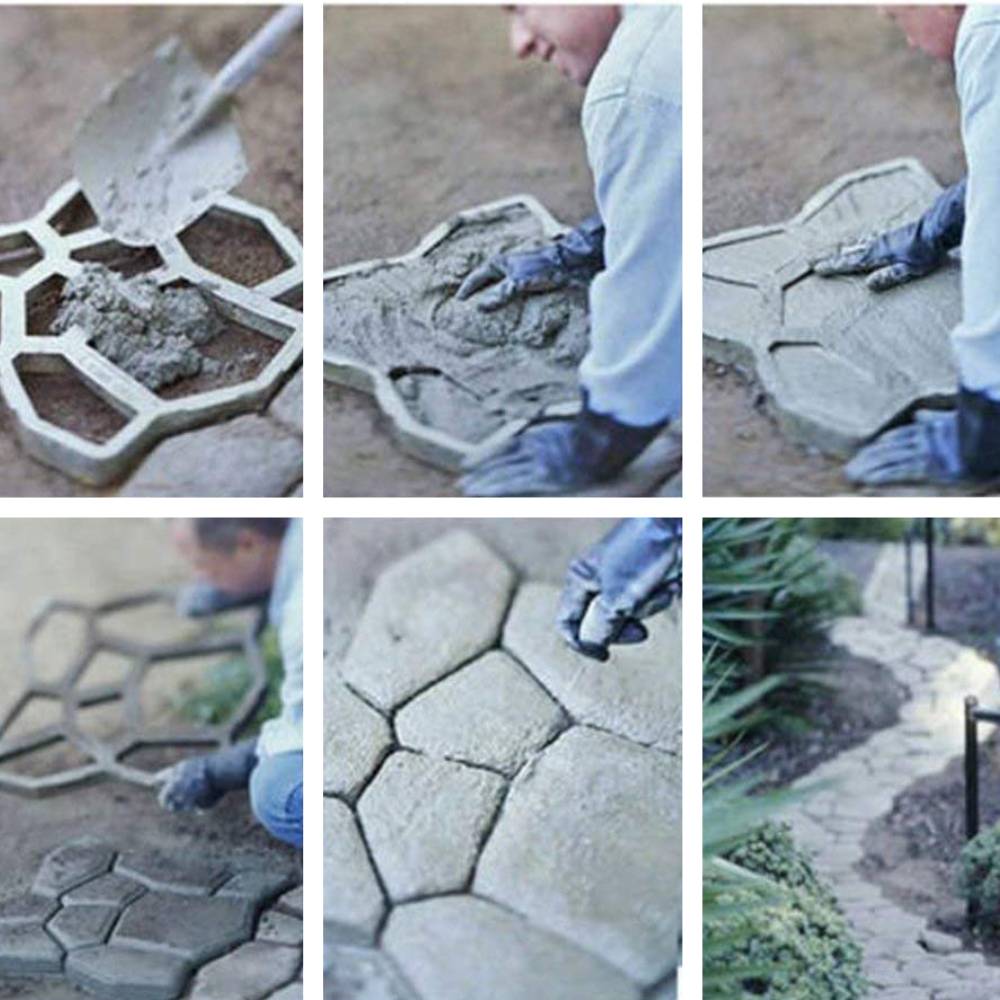 Irregular Paving Mould dimensions and specifications
